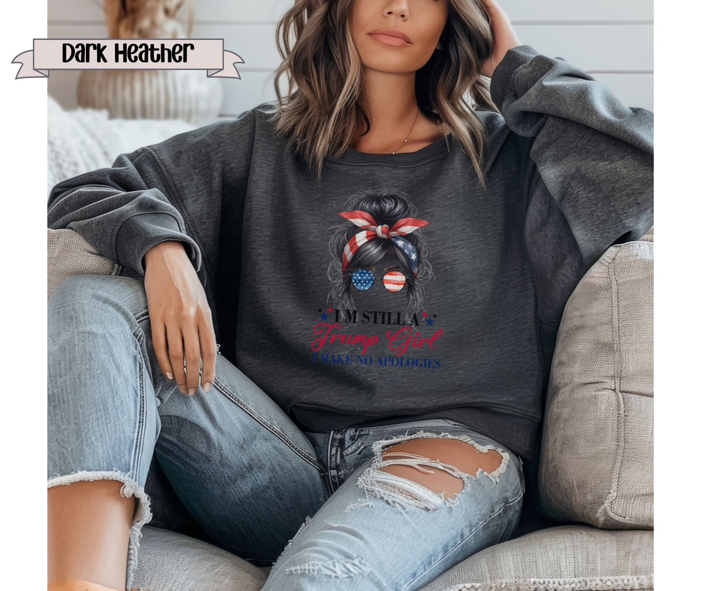 I'm Still A Trump Girl I Make No Apologies Shirt, Trump Lady Shirt, Trump Shirt, Election 2024 Tee, Republican Women Shirt, Republican Gifts