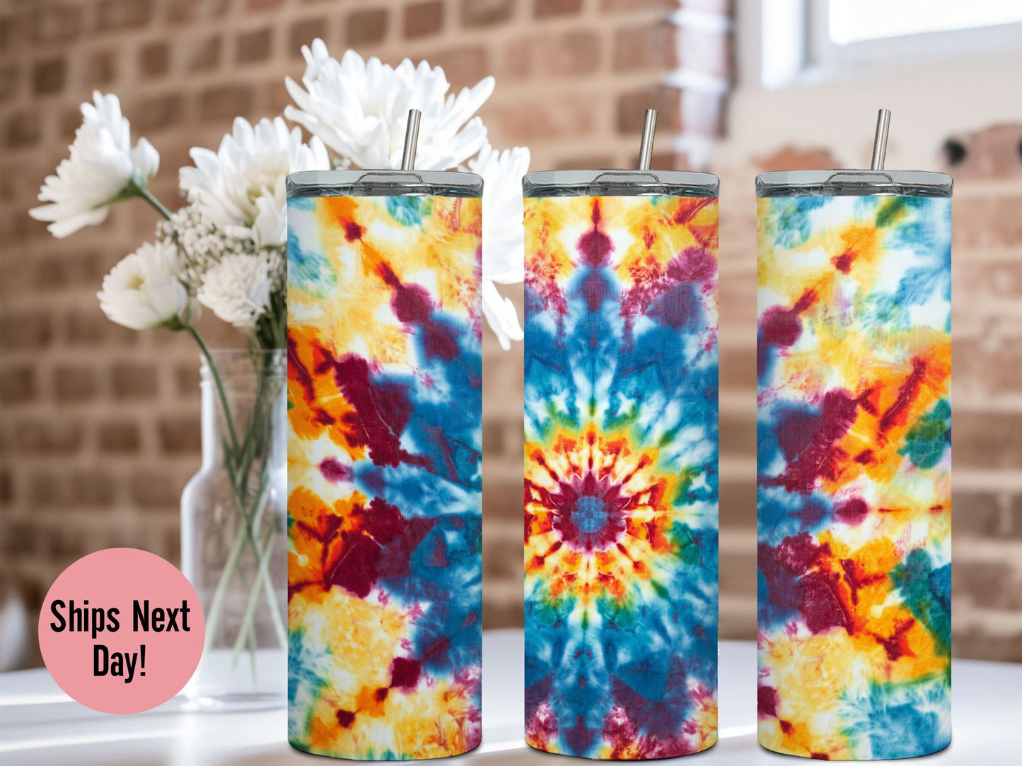 Personalized Tye Dye Tumbler Add Name for Free Custom Tie Dye Tumbler Tie Dye To Go Cup Tie Dye Tumbler Gift For Her Travel Mug