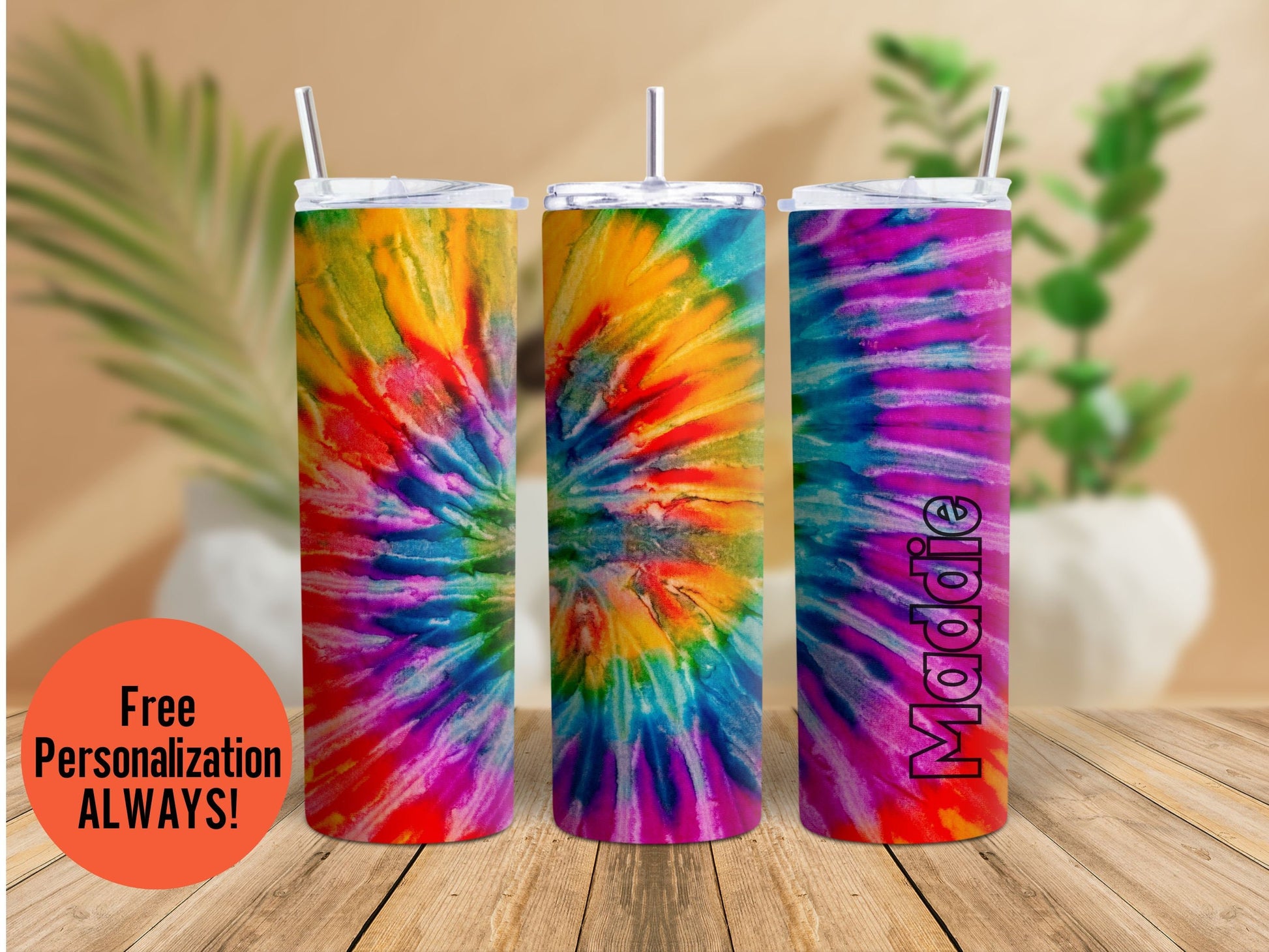 Personalized Tye Dye Tumbler Add Name for Free Custom Tie Dye Tumbler Tie Dye To Go Cup Tie Dye Tumbler Gift For Her Travel Mug