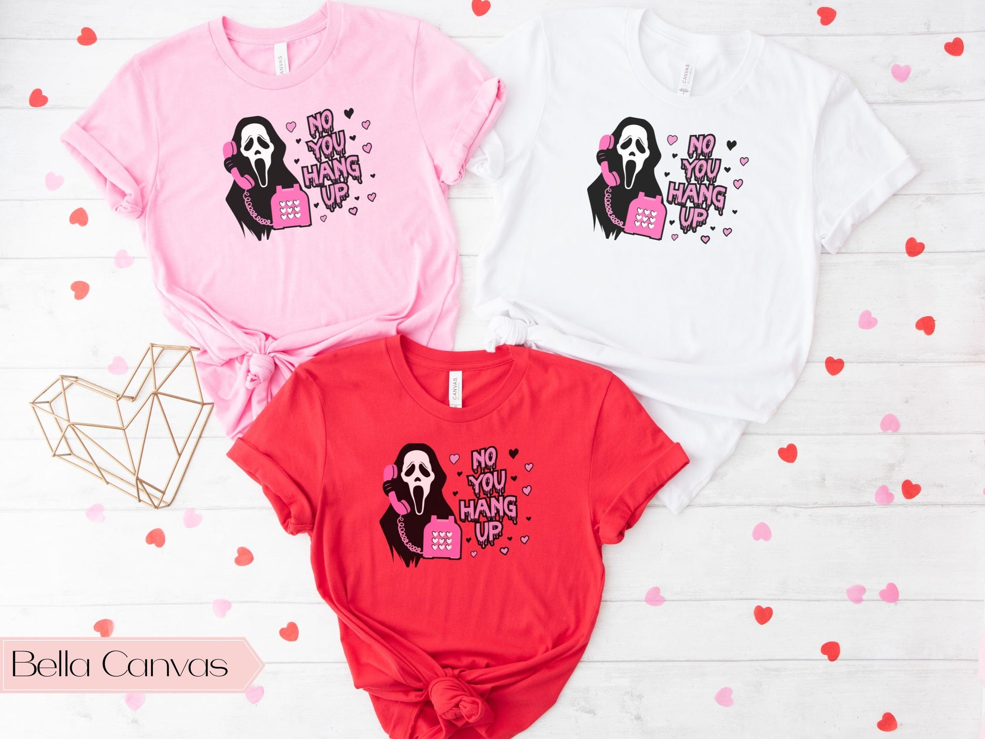 No You Hang Up Shirt,Ghostface Valentine Shirt,Halloween Shirt,Halloween Gift,Funny Valentine Shirt,Funny Ghostface Tee,Funny Valentines Tee