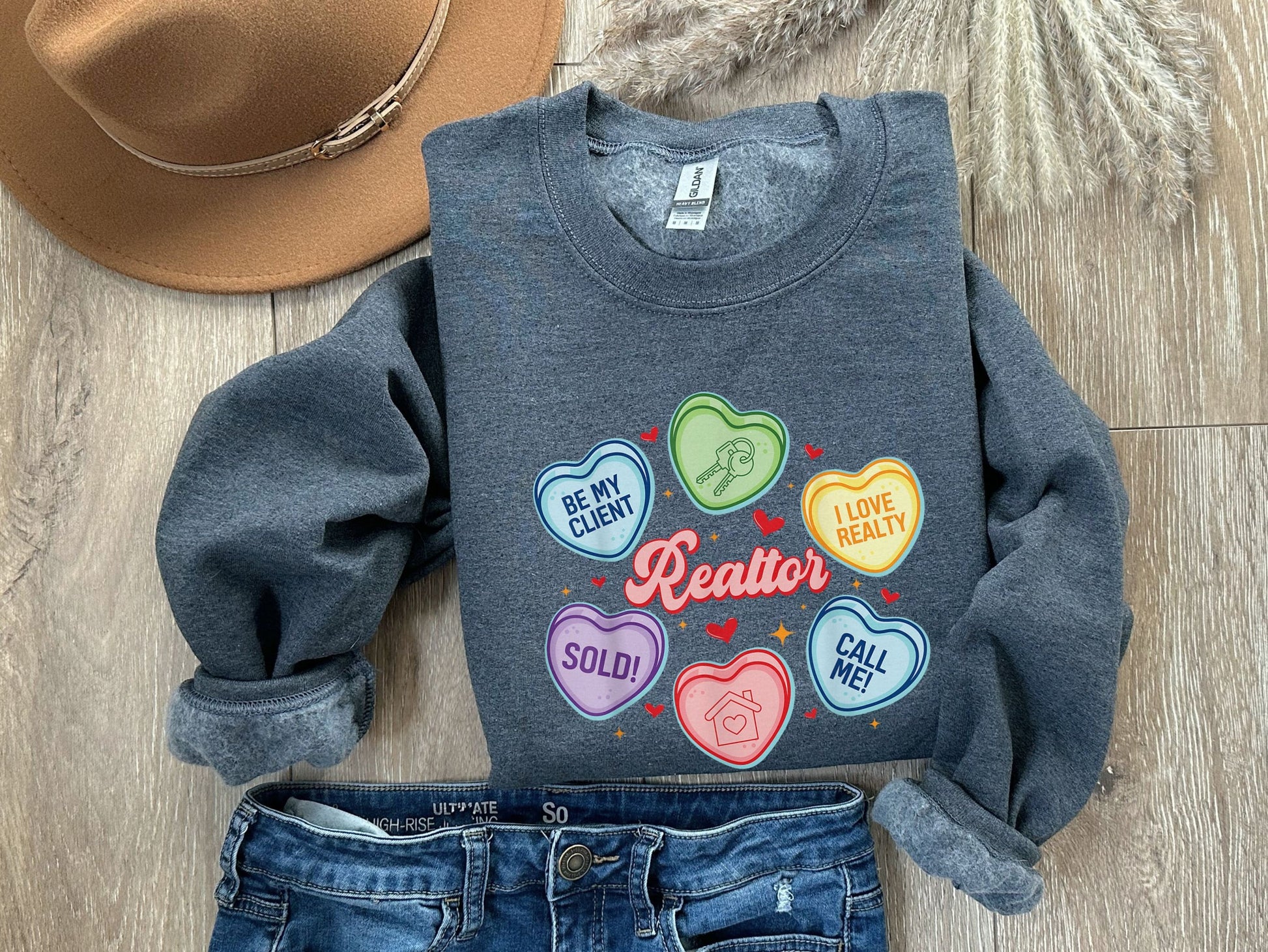 Realtor Sweatshirt for Realtor Custom Realtor Sweatshirts for Realtor Gift Real Estate Shirt Realtor Gift for Real Estate Agent Closing Gift