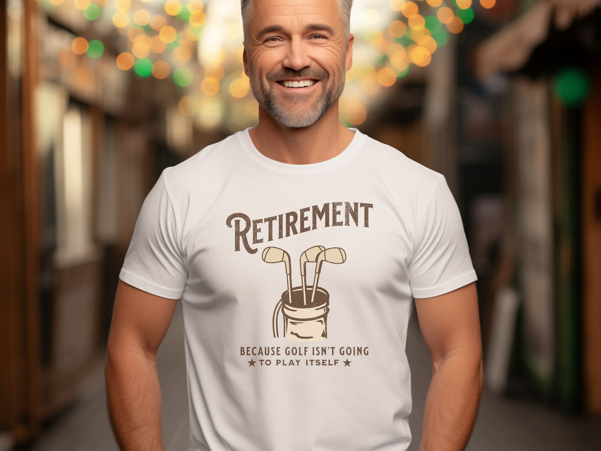 Retirement Because Golf Isn't Going to Play Itself, Golf Retirement TShirt Funny Retirement Shirt, Golfer, Retirement Gift for Men, Golfing