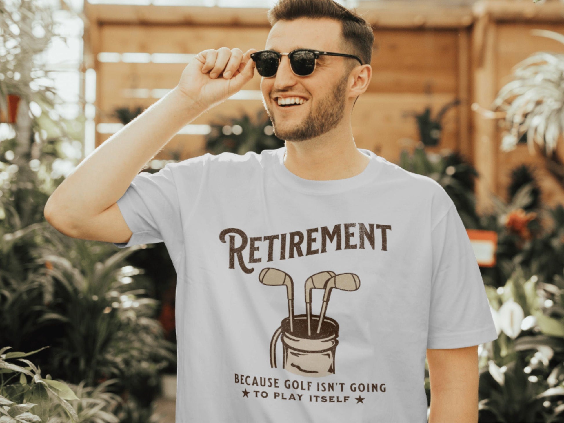 Retirement Because Golf Isn't Going to Play Itself, Golf Retirement TShirt Funny Retirement Shirt, Golfer, Retirement Gift for Men, Golfing