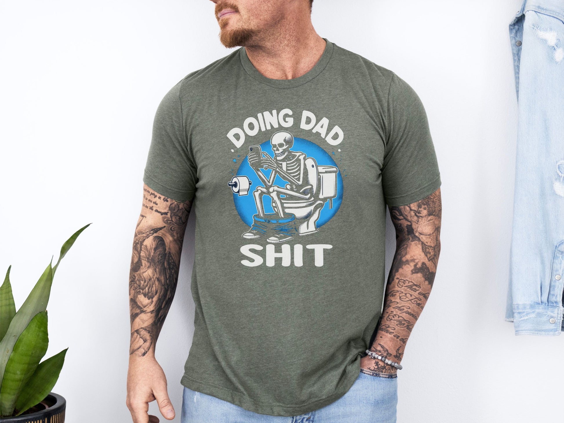 Doing Dad Shit Tee, Dad Shit Shirt, Dad Shit Sweatshirt, Dad Shirt, Fathers Day Shirt, Best Dad Ever Shirt, Snarky Skeleton Dad Shirt