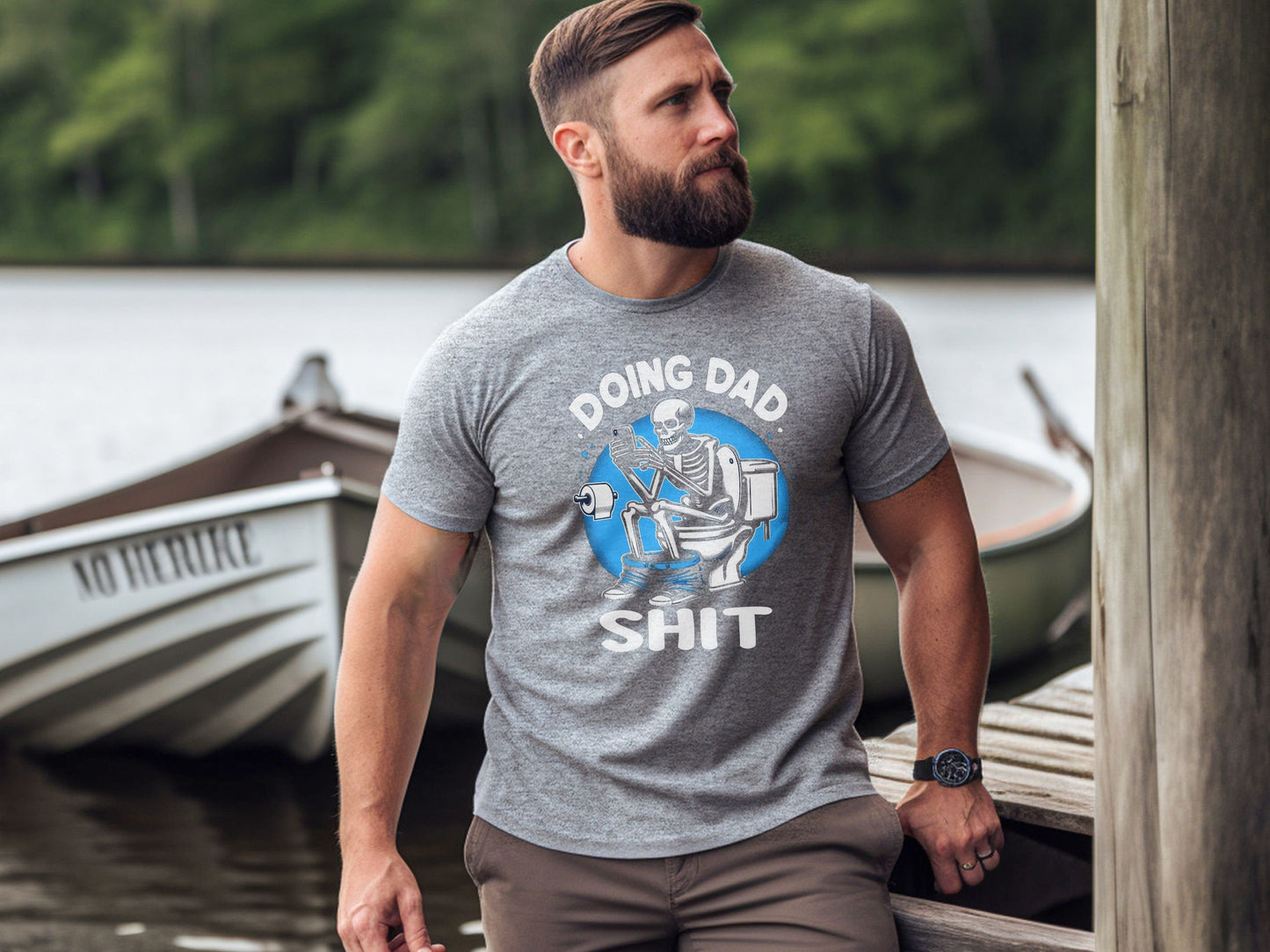 Doing Dad Shit Tee, Dad Shit Shirt, Dad Shit Sweatshirt, Dad Shirt, Fathers Day Shirt, Best Dad Ever Shirt, Snarky Skeleton Dad Shirt