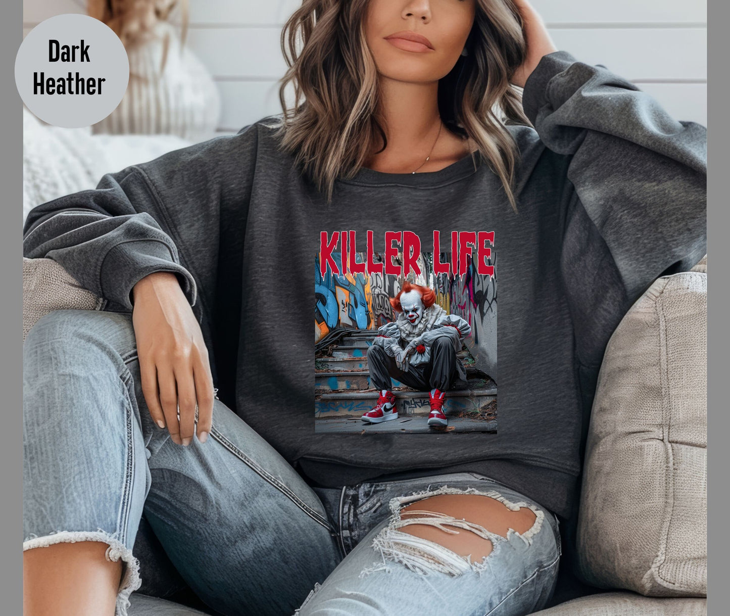 Thug Life Killer Life Halloween Funny Horror Gift Shirt, Halloween Horror Movie Killers, Horror Halloween Squad, Halloween Horror Nights