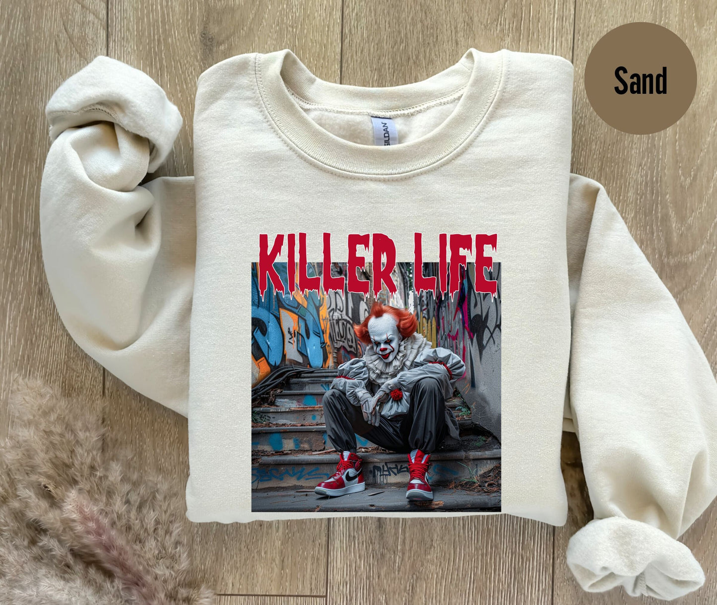 Thug Life Killer Life Halloween Funny Horror Gift Shirt, Halloween Horror Movie Killers, Horror Halloween Squad, Halloween Horror Nights