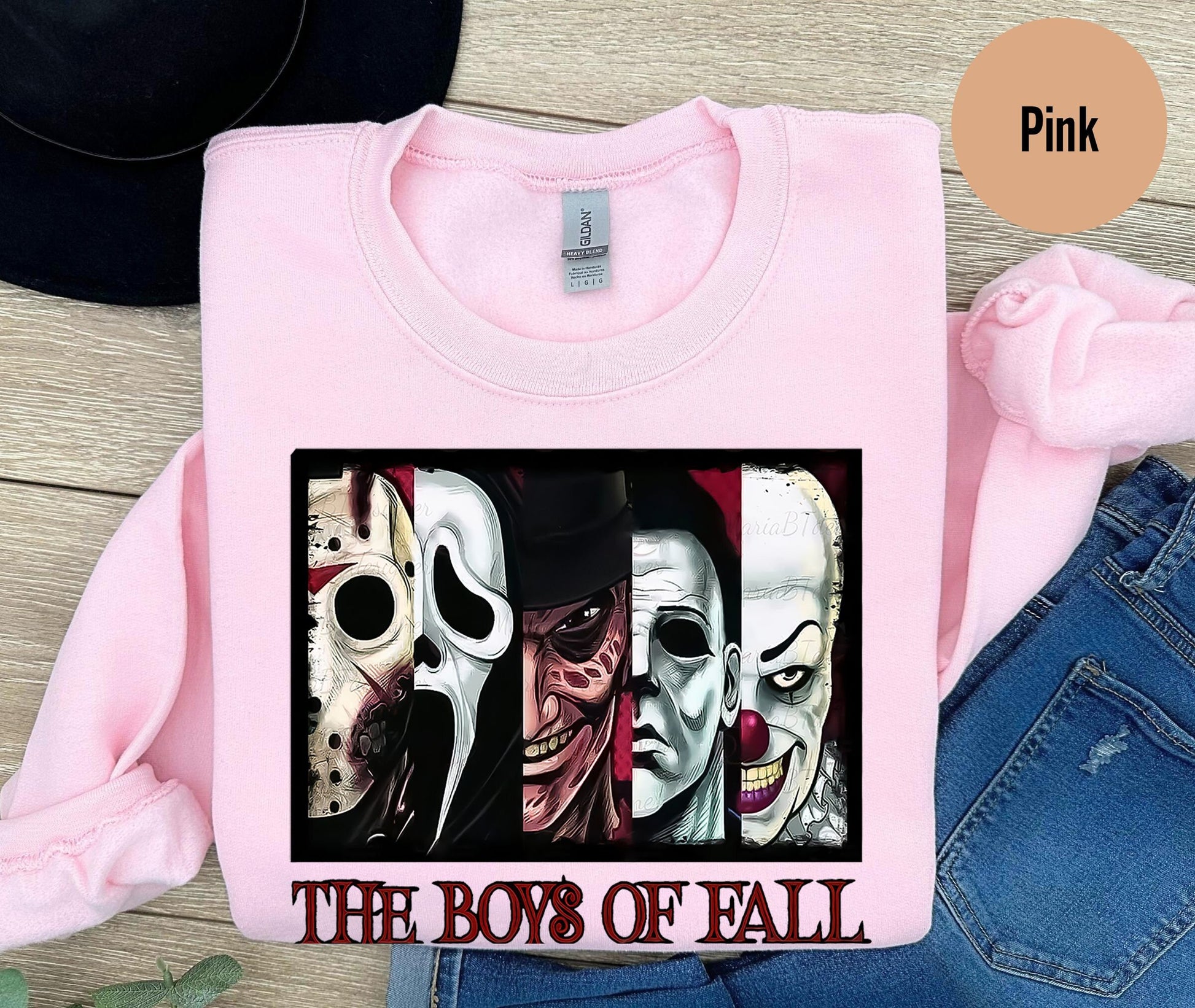 The Boys of Fall Shirt, Horror Characters Shirt, Spooky Shirt, Halloween Horror Movie Shirt, Halloween Shirt, Halloween Friends Shirt