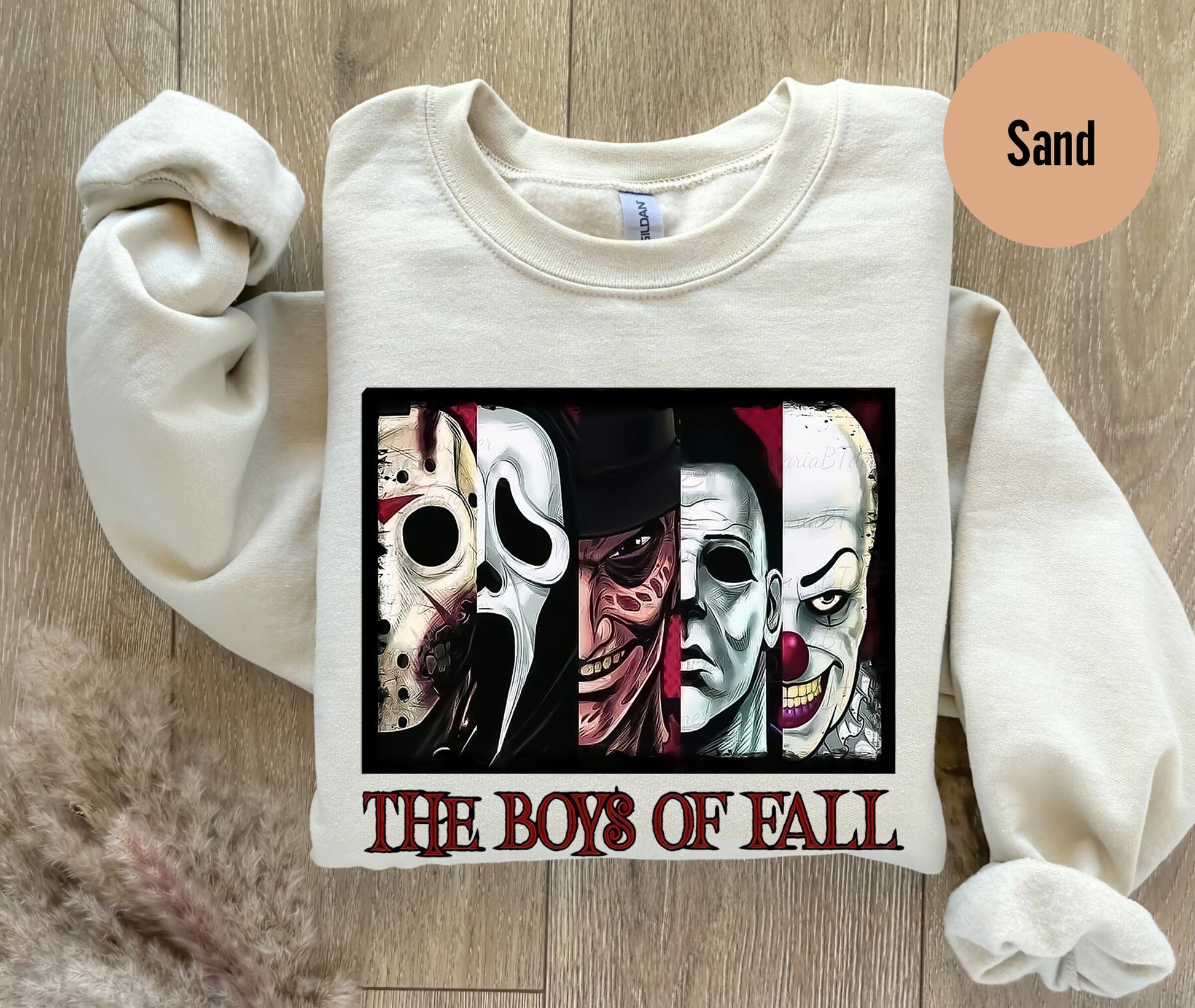 The Boys of Fall Shirt, Horror Characters Shirt, Spooky Shirt, Halloween Horror Movie Shirt, Halloween Shirt, Halloween Friends Shirt