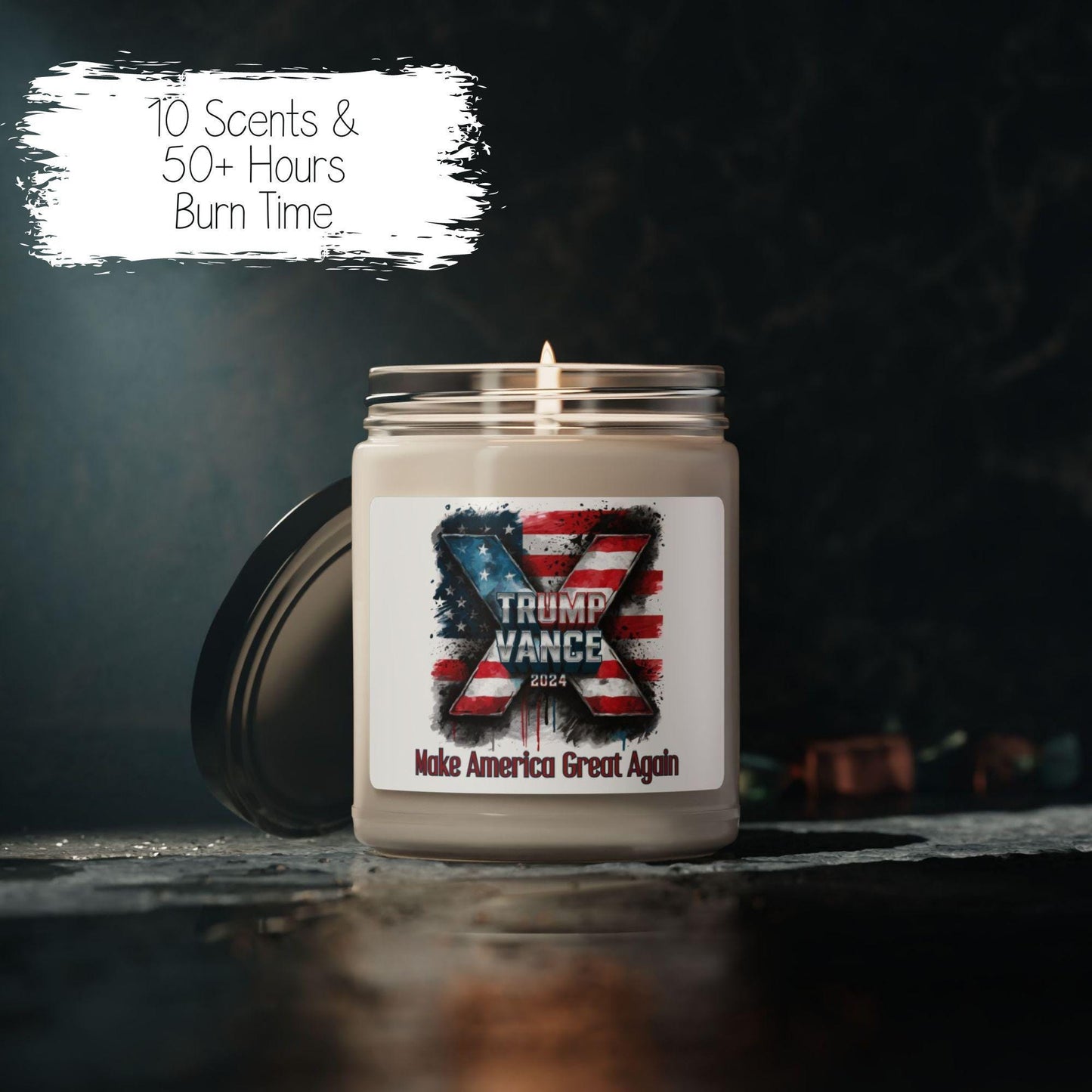 America Trump Vance Candle, Trump Fight 2024 Donald Trump Candle Trump Vance 2024 Republican Gifts Trump Gifts, Trump Supporter