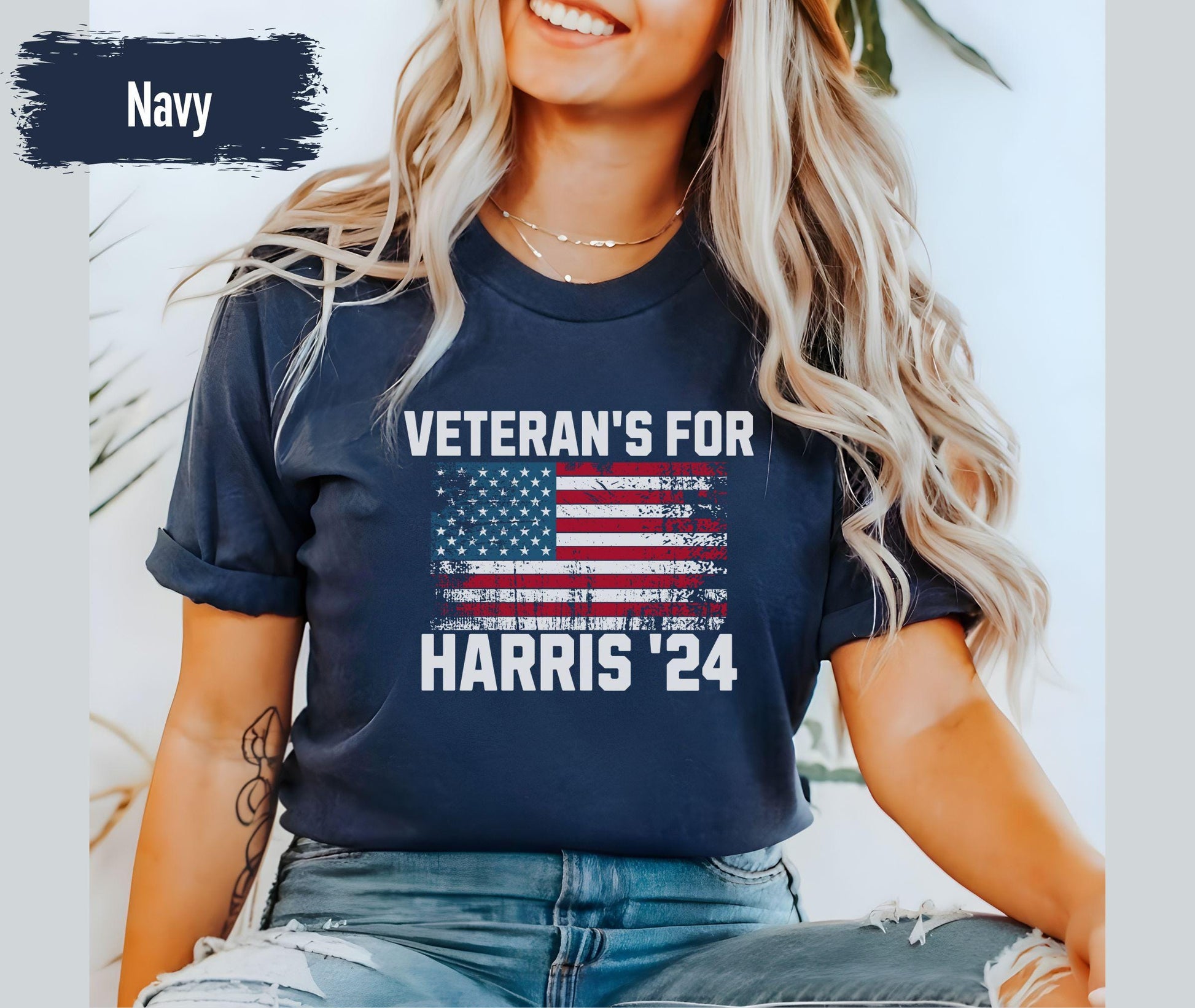 Veterans For Harris Walz Shirt Kamala Harris Shirt Madam President Kamala Harris 2024 Shirt Democrat Shirt Vote Blue 2024 Anti Trump Gifts