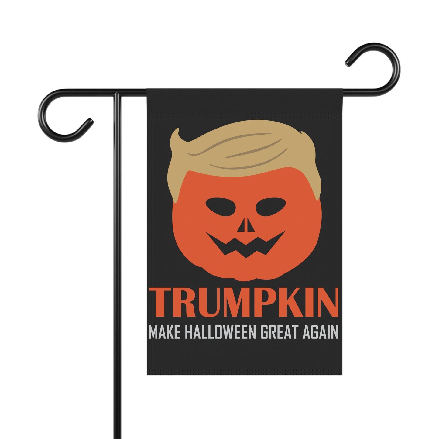 Trumpkin Garden Flag Halloween Trump Yard Sign Make Halloween Great Again Trump Supporter Flag Funny Trump Flag Funny Trump Gift Halloween