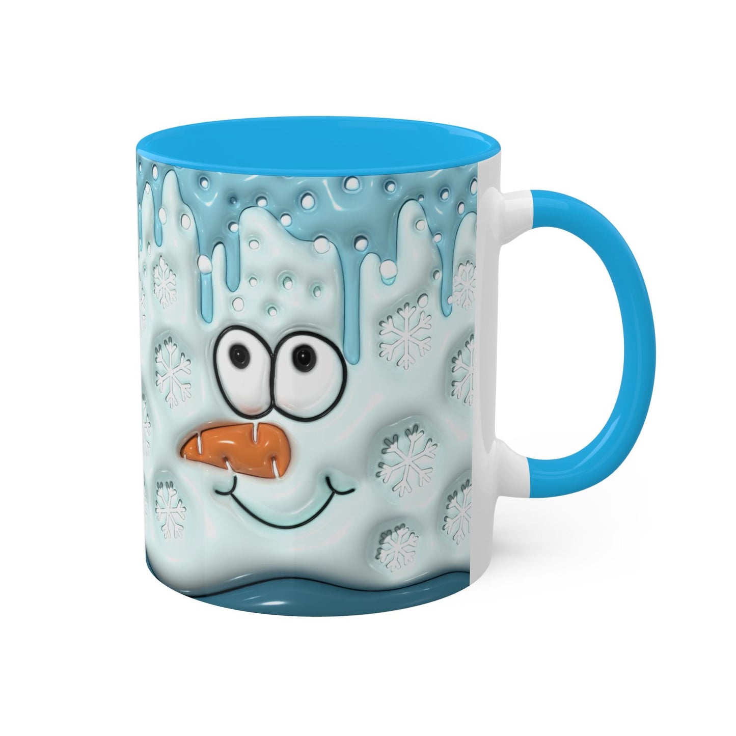 3D Snowman Mug | Winter Coffee Cup | Coffee Cup | Up to Snow Good | Christmas Mug | Dishwasher Safe | Microwave Safe | Coffee Lover