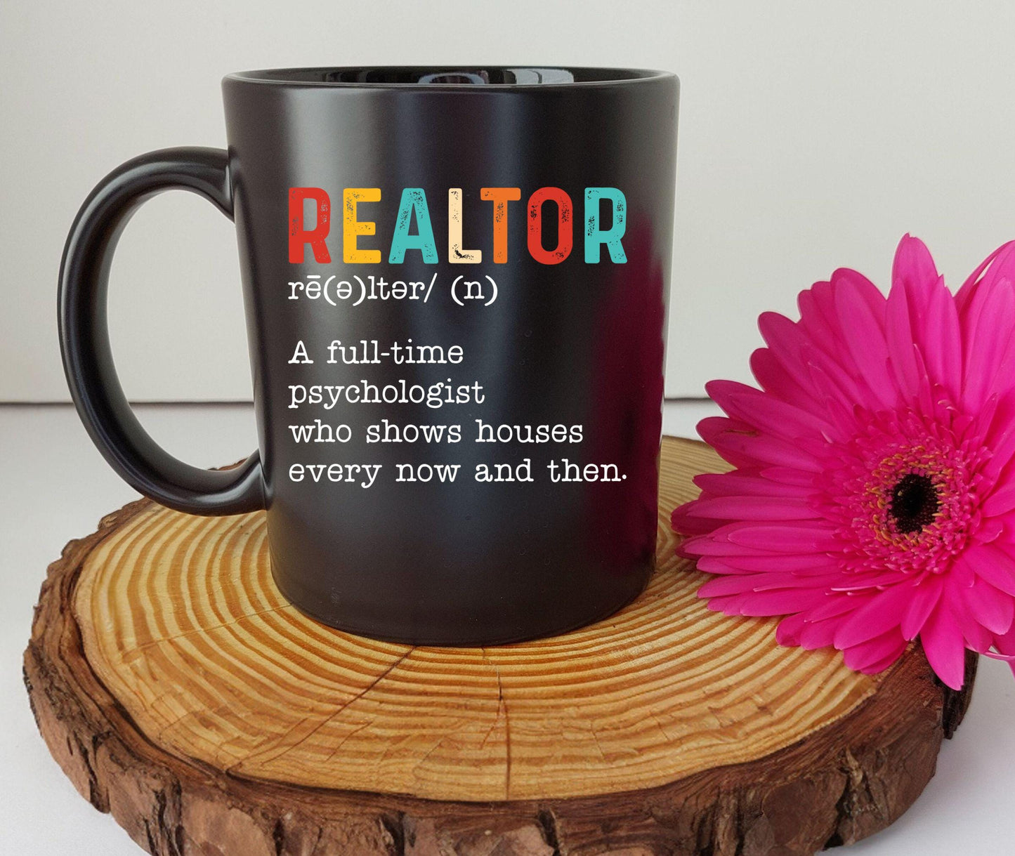 Realtor Definition Mug, Funny Realtor Gifts, Funny Realtor Coffee Mug, Real Estate Agent Coffee Cup, Gift For Realtor, Realtor Gift Ideas