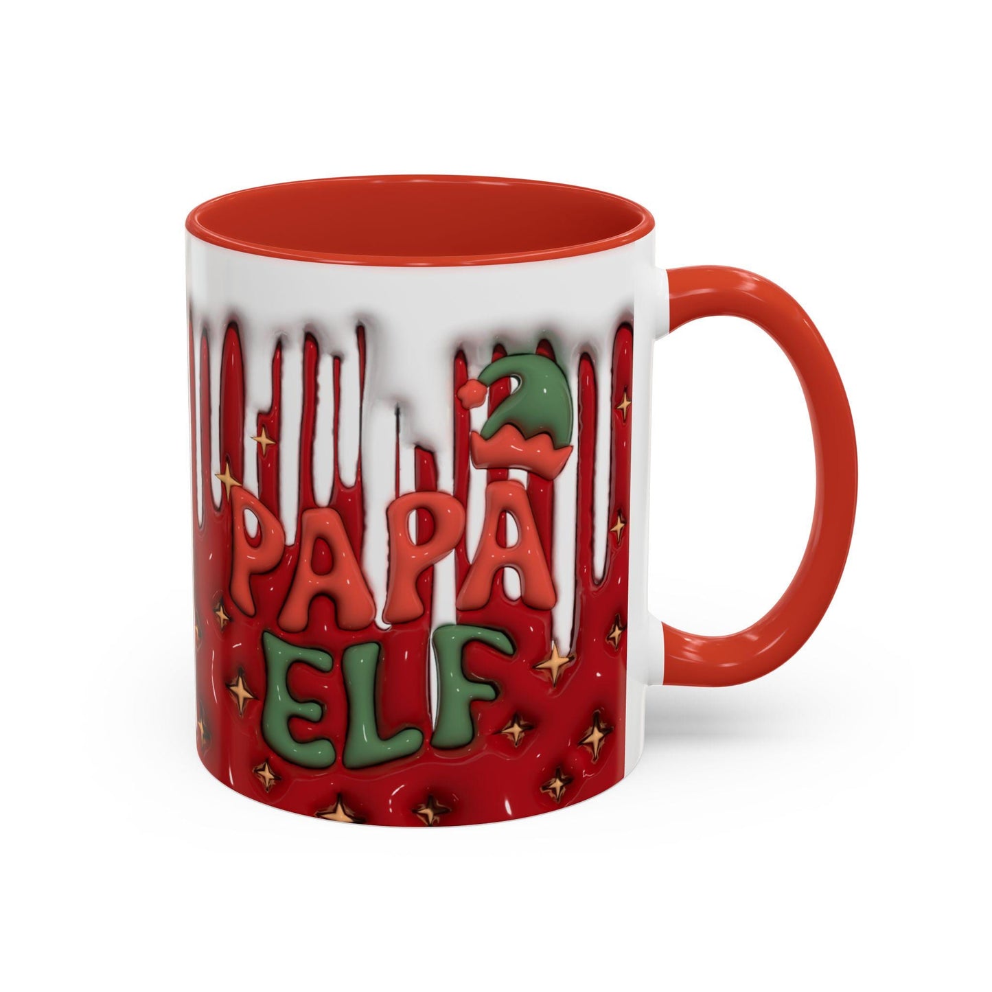 3D Papa Elf Christmas Mug, Christmas Elf Mug, Christmas Dad Mug Gift, Coffee Mug Christmas Gift, Christmas Mugs for Dad, Dad Christmas Gifts