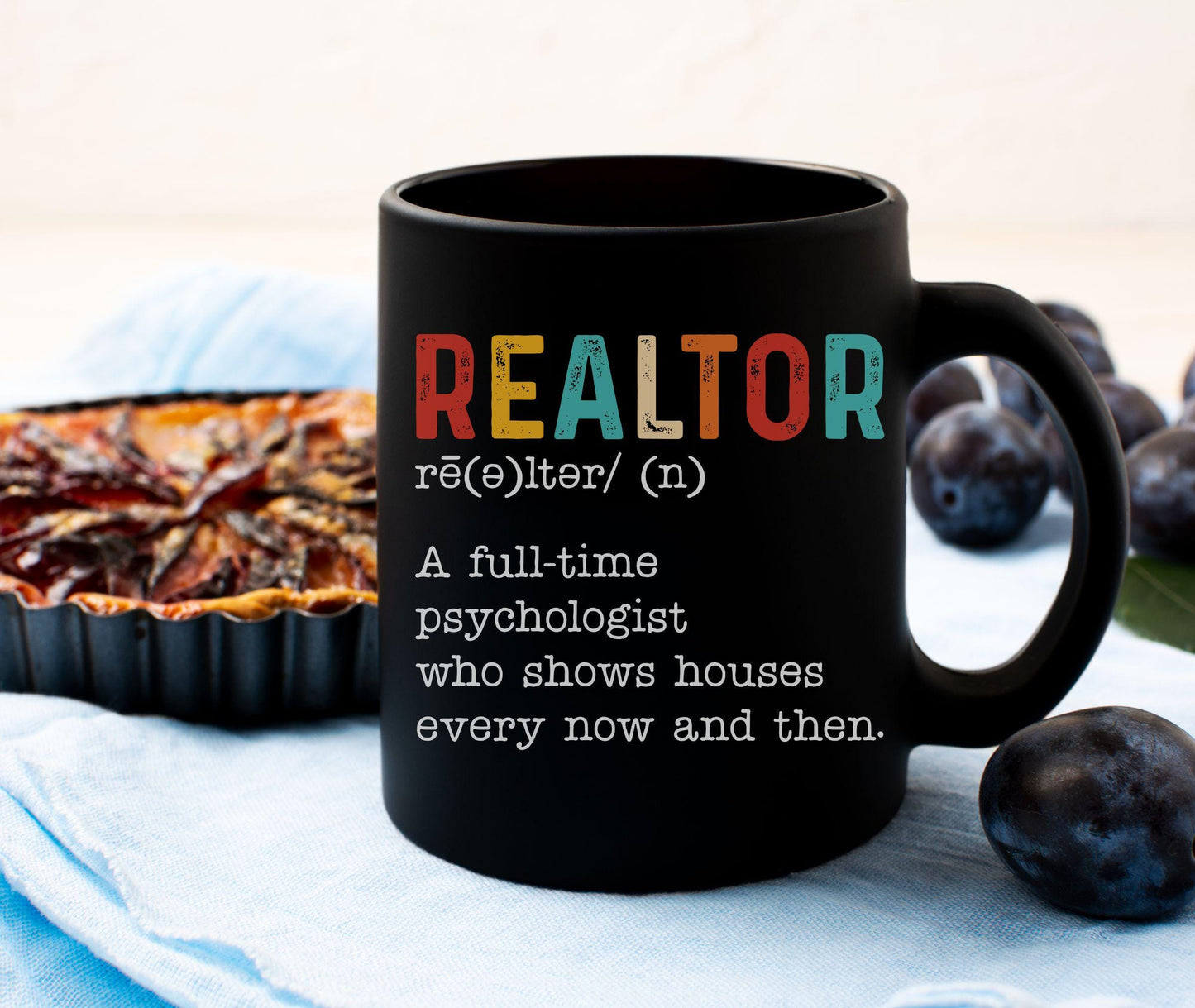 Realtor Definition Mug, Funny Realtor Gifts, Funny Realtor Coffee Mug, Real Estate Agent Coffee Cup, Gift For Realtor, Realtor Gift Ideas