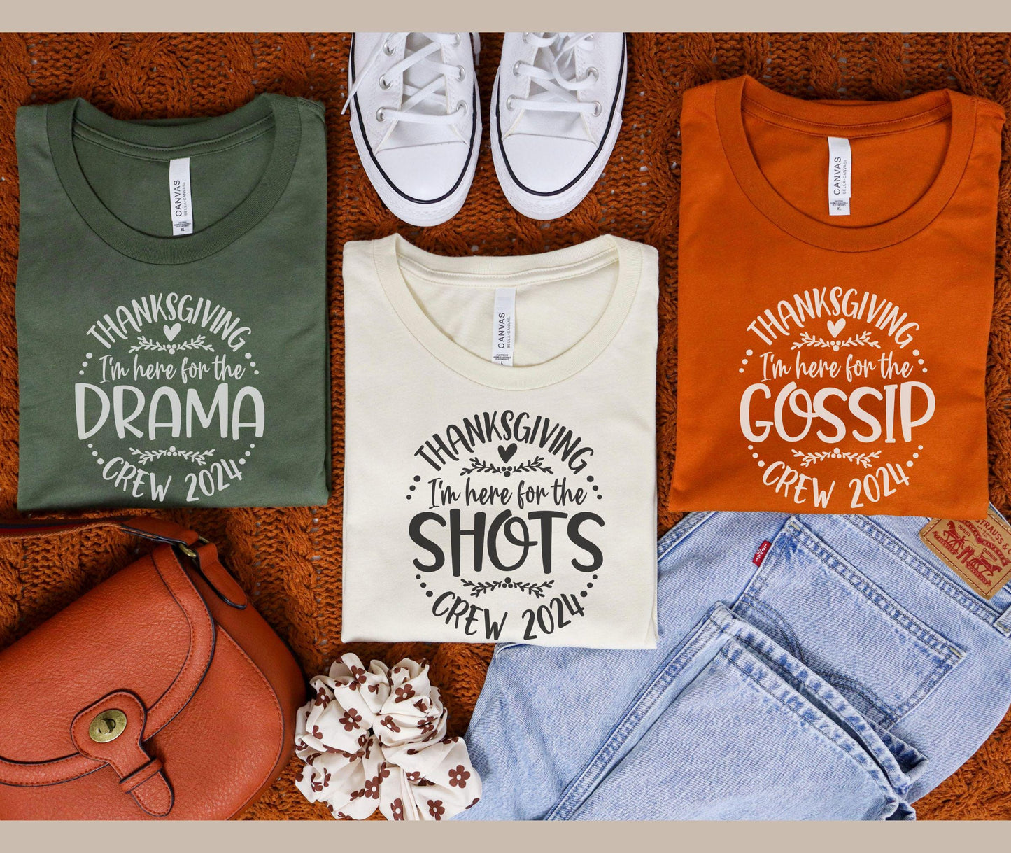 Family Thanksgiving Shirts, Thanksgiving Puns Shirt, Funny Matching Family Shirts, Turkey Day Shirt, Fall Shirt, Friendsgiving Group Shirts