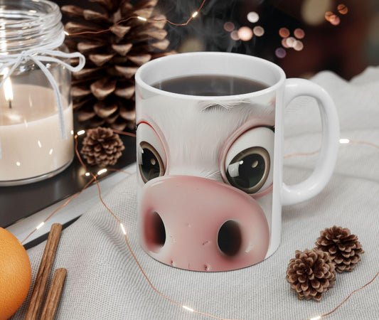 3D Pig Mug, Pig Coffee Mug, Pig Gift, Pig Lover Gift, Pig Coffee Cup, Pig Mug Gift, Pig Gifts For Women, Gift for Pig Farmer, Custom Pig Cup