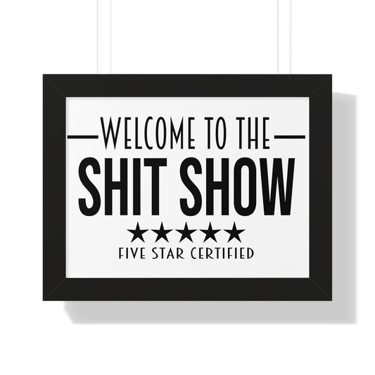 Welcome to shit show | leave by 9pm personalized | funny entryway decor | funny welcome wood sign | funny welcome quote | funny farmhouse