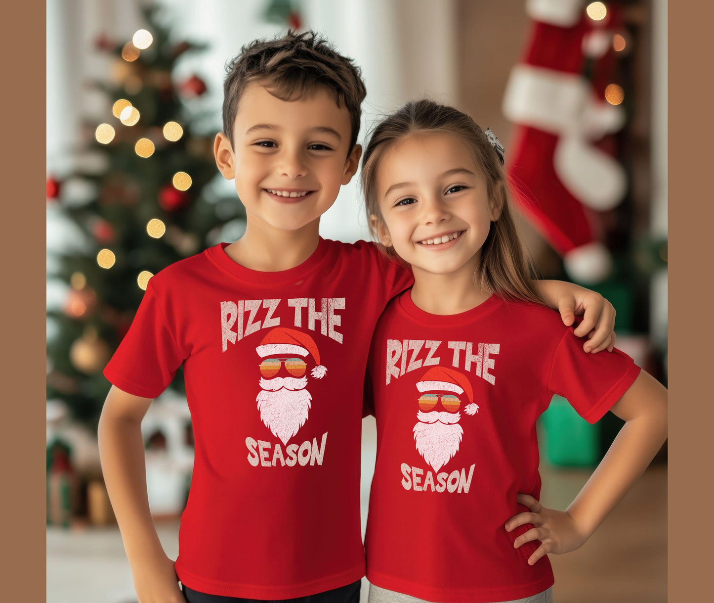 Children Trending Rizz the Season Shirt, Merry Rizzmas Shirt,Rizz Christmas shirt, Rizzler Santa Claus Shirt, rizz em shirt, rizzler t-shirt