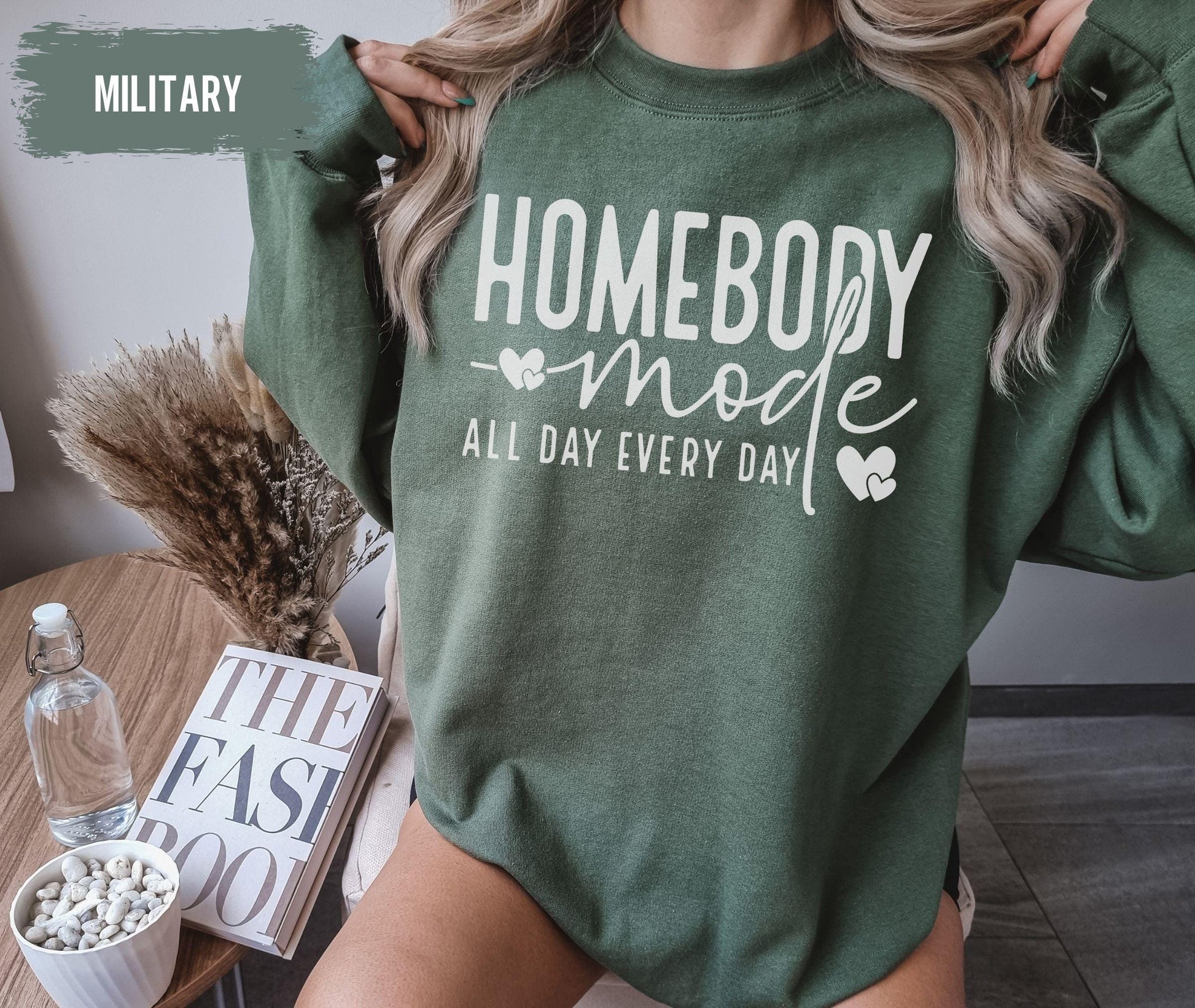 Homebody Sweatshirt, Cozy Sweatshirt, Woman Crewneck, Homebody Tee Slouchy Sweatshirt, Cute Sweatshirt, Trendy Sweatshirt