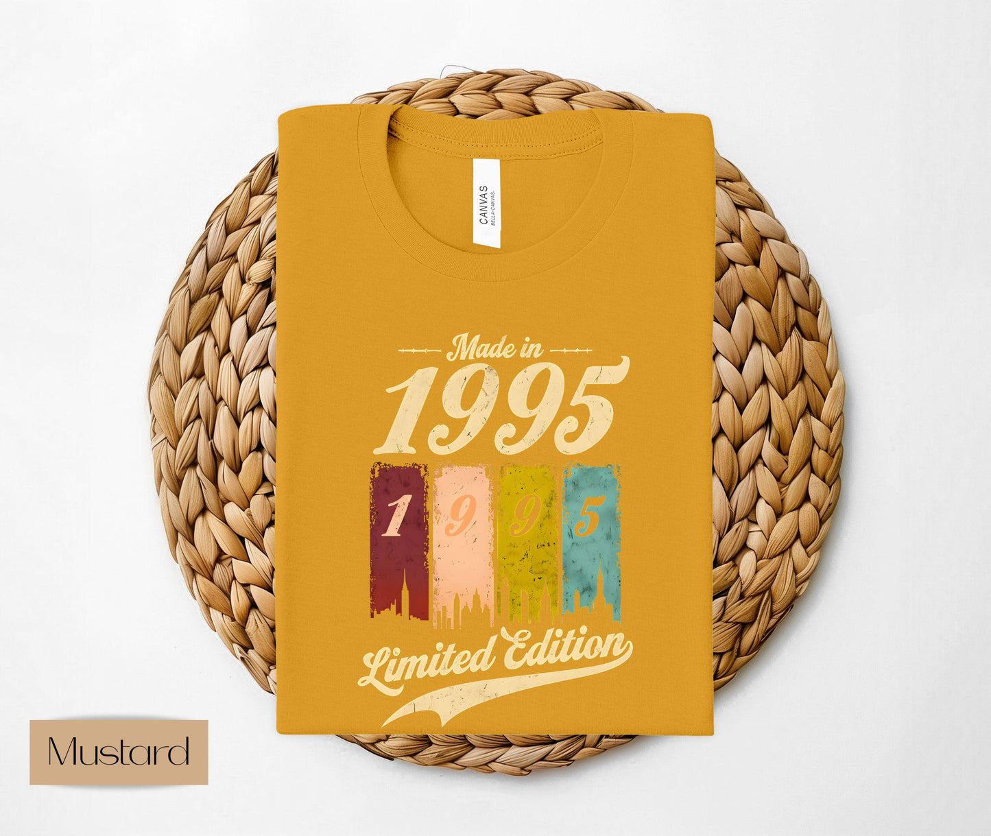 Est 1995 Sweatshirt 1995 Limited Edition Crewneck 1995 Vintage Shirt Born In 1995 Sweater 30th Birthday Party Sweatshirt 30th Birthday Gift