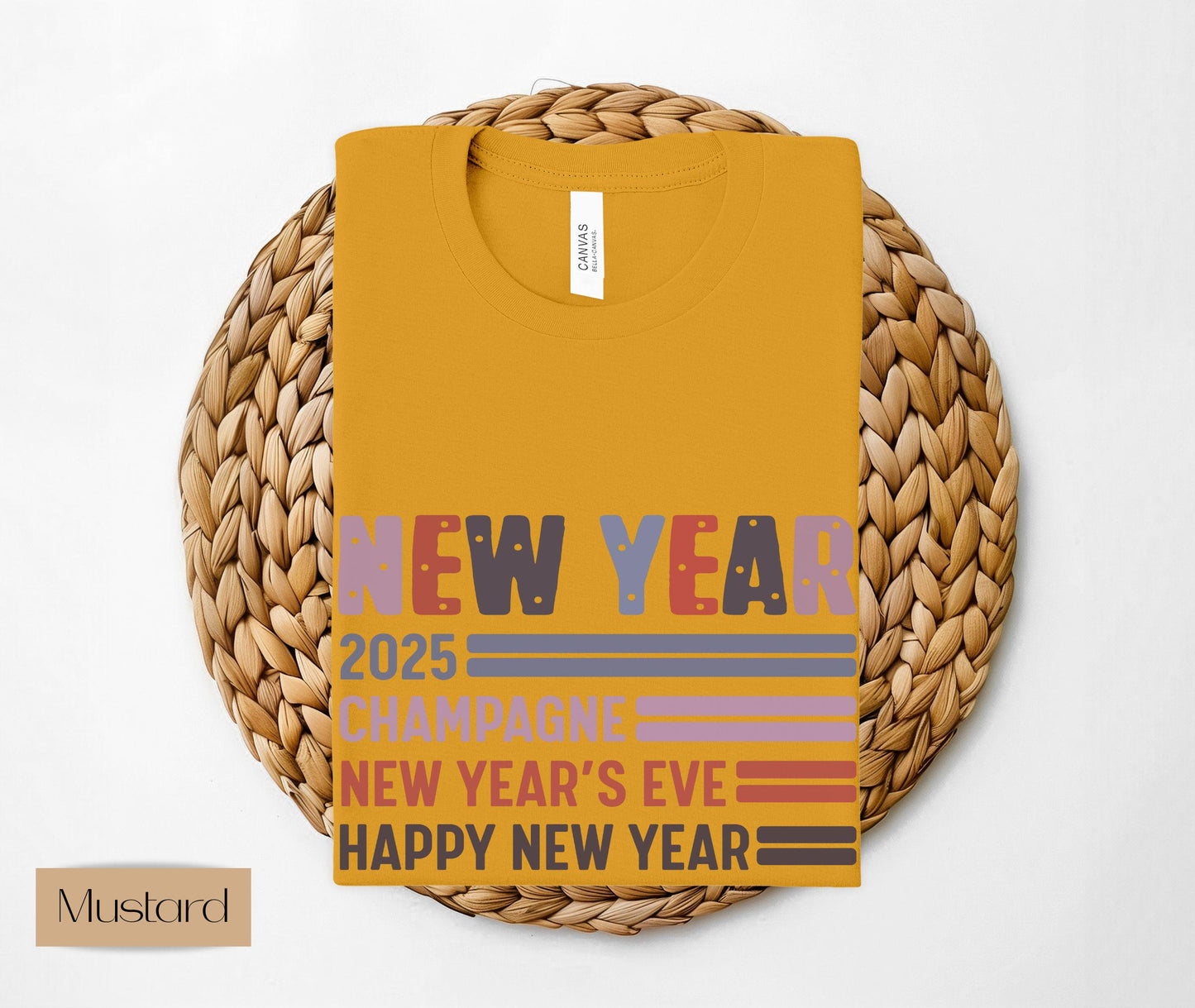 New Years Eve Sweatshirt Hello 2025 Happy New Years Shirt Happy New Year Festive Party Shirts For Women Cute Crewneck