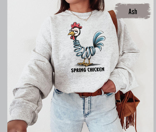 Spring Chicken Shirt, Chicken Girl Shirt, Chicken Mom Shirt, Farm Girl Shirt, Farm Family Shirt, Farm Shirt, Chicken Tee, Farmer Dad Shirt