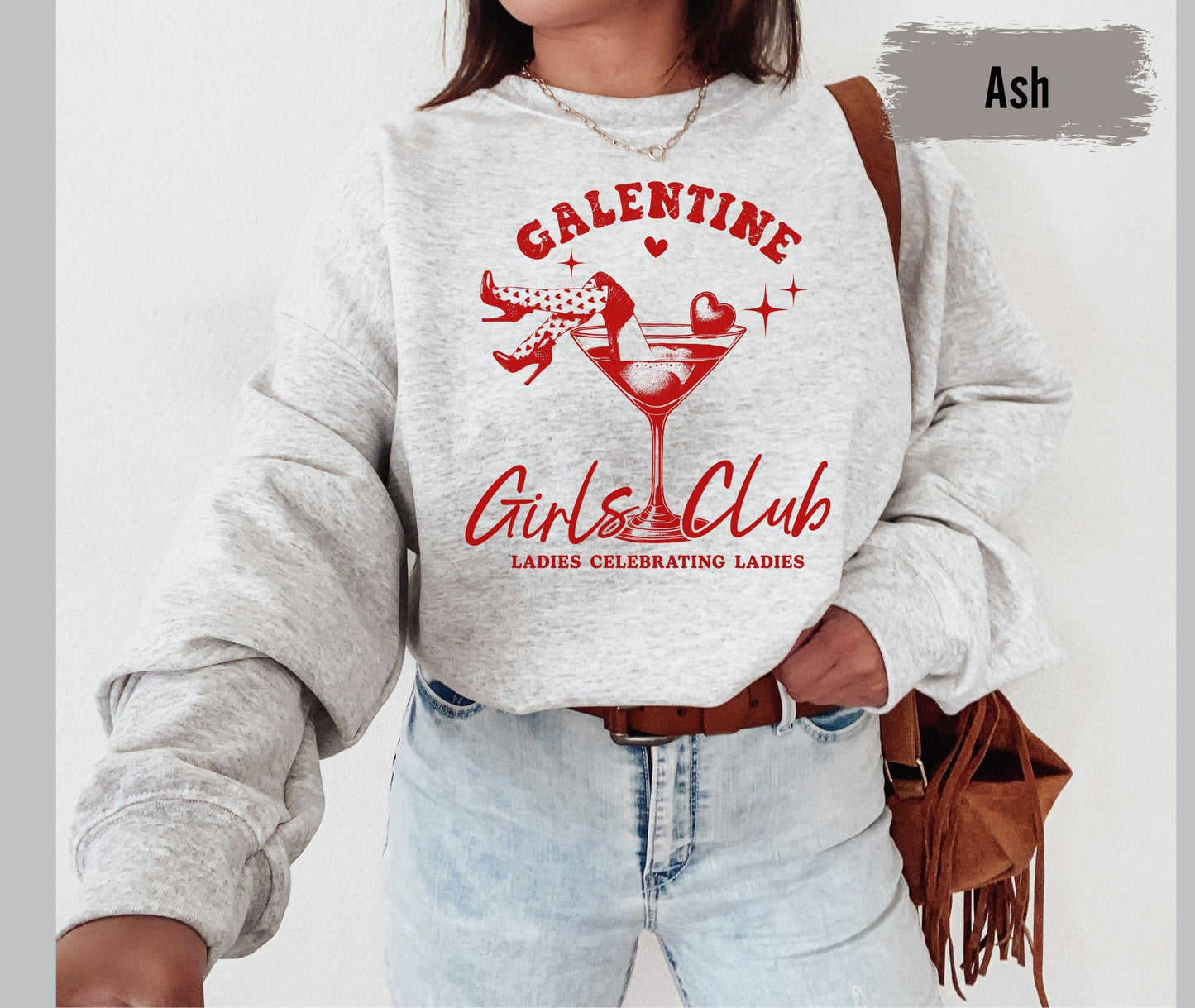 Galentine Girls Club Shirt, Ladies Celebrating Ladies, Galentines Day Gift, Anti Valentines Day Shirt, Valentine Besties, Galentine Day Gift