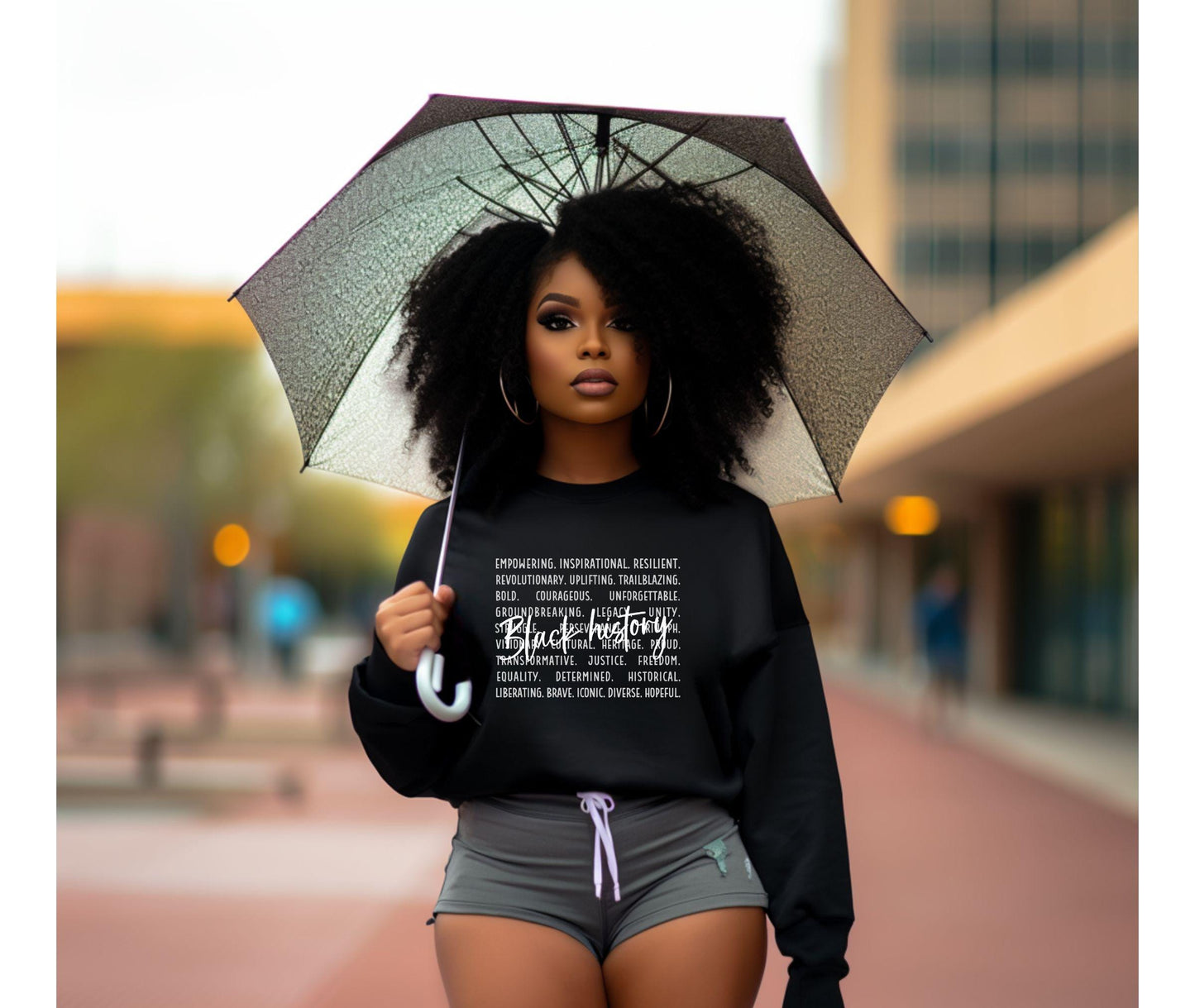 Educated Motivated Elevated Melanated Sweatshirt, Black History Shirt, Melanin Sweater, Black History Month, African American, Black Pride