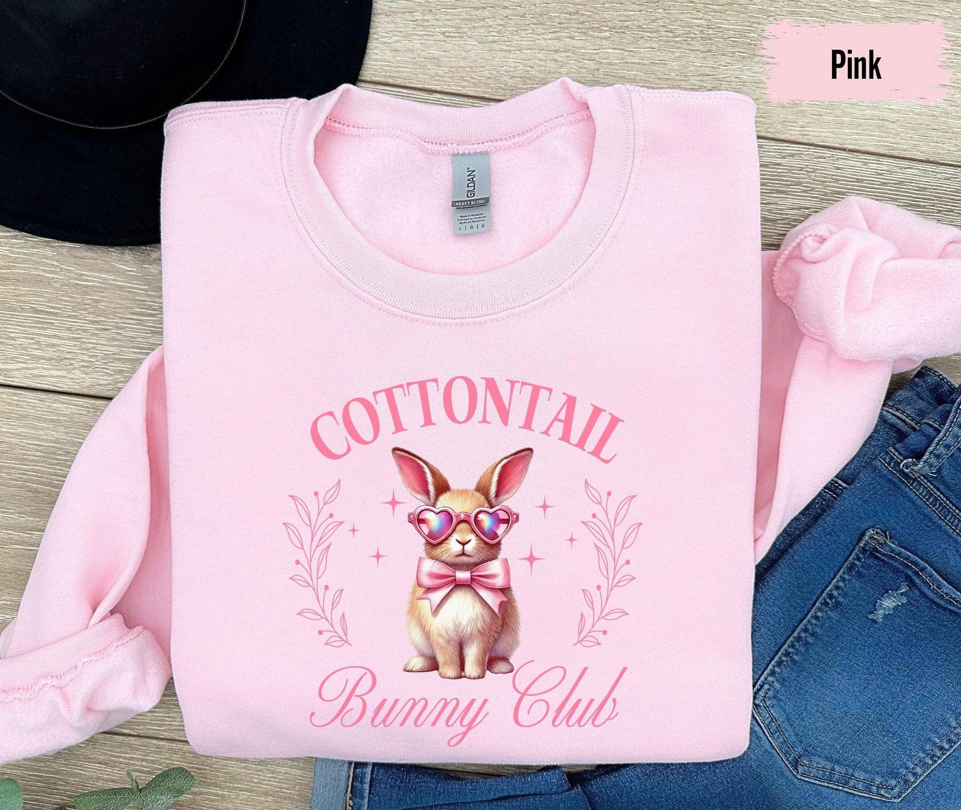 Cotton Tail Bunny Club Shirt, Easter Bunny Shirt, Cotton Tail Shirt, Baby Girl Easter Shirt, Kids Easter Shirt, Bunny Club Easter Shirt