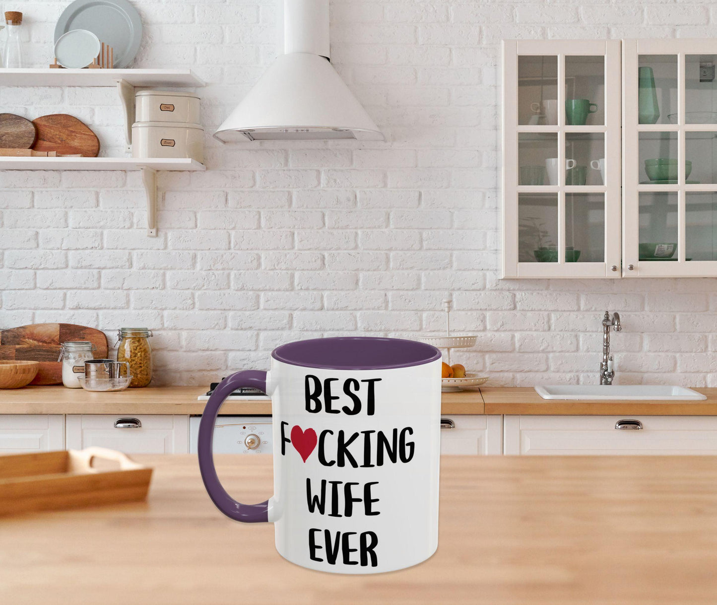 Best Wife Ever Coffee Mug, Best Fucking Wife Ever, Gift for Wife, Wife Gift, Wife Mug, Wife Valentines Day, Wife Birthday Gift, Unique Gift