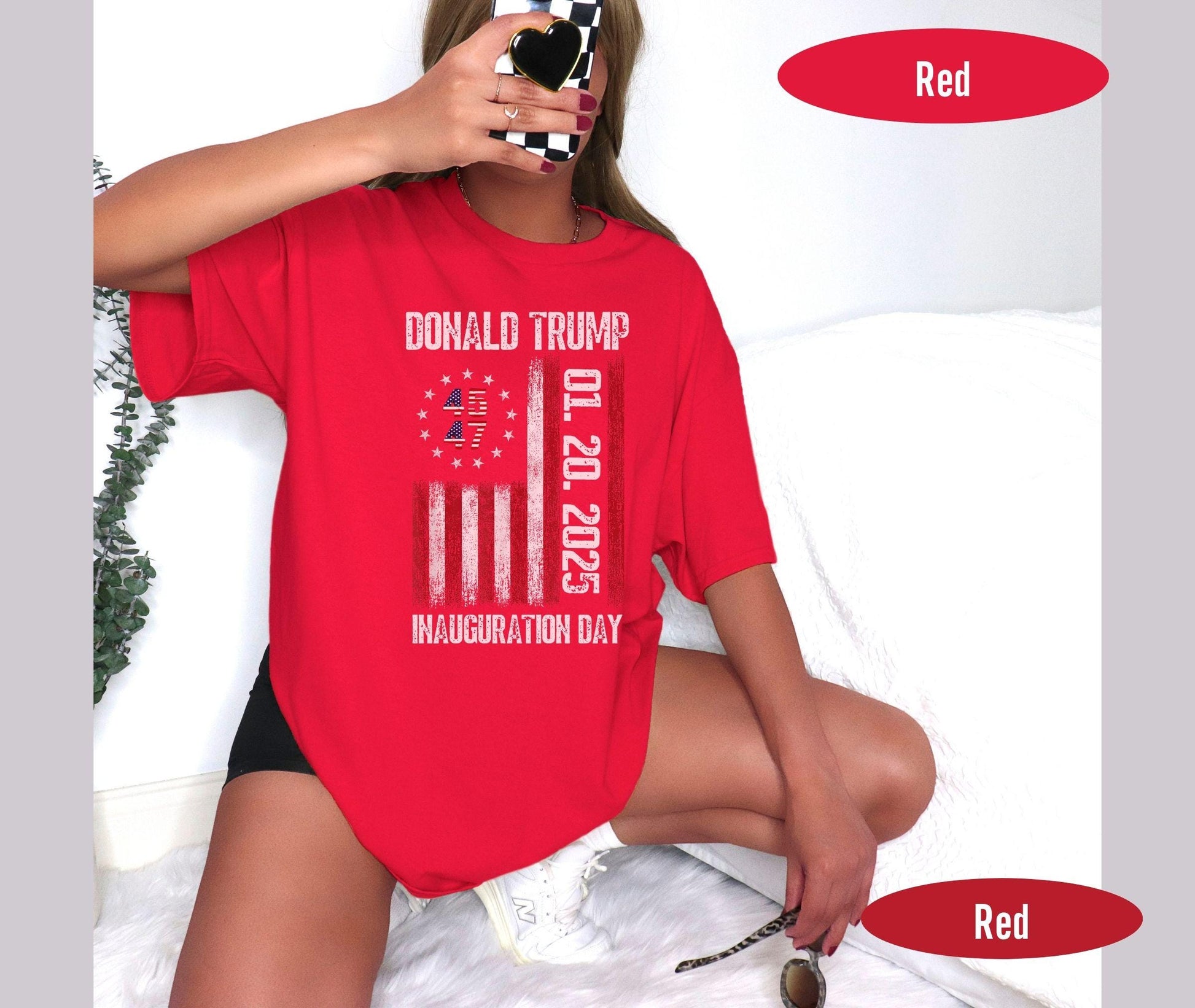 Trump Inauguration Day T-shirt, 47th President USA, January 20th 2025 Trump Shirt, Trump Crewneck, New President Tee, Donald J Trump Tee