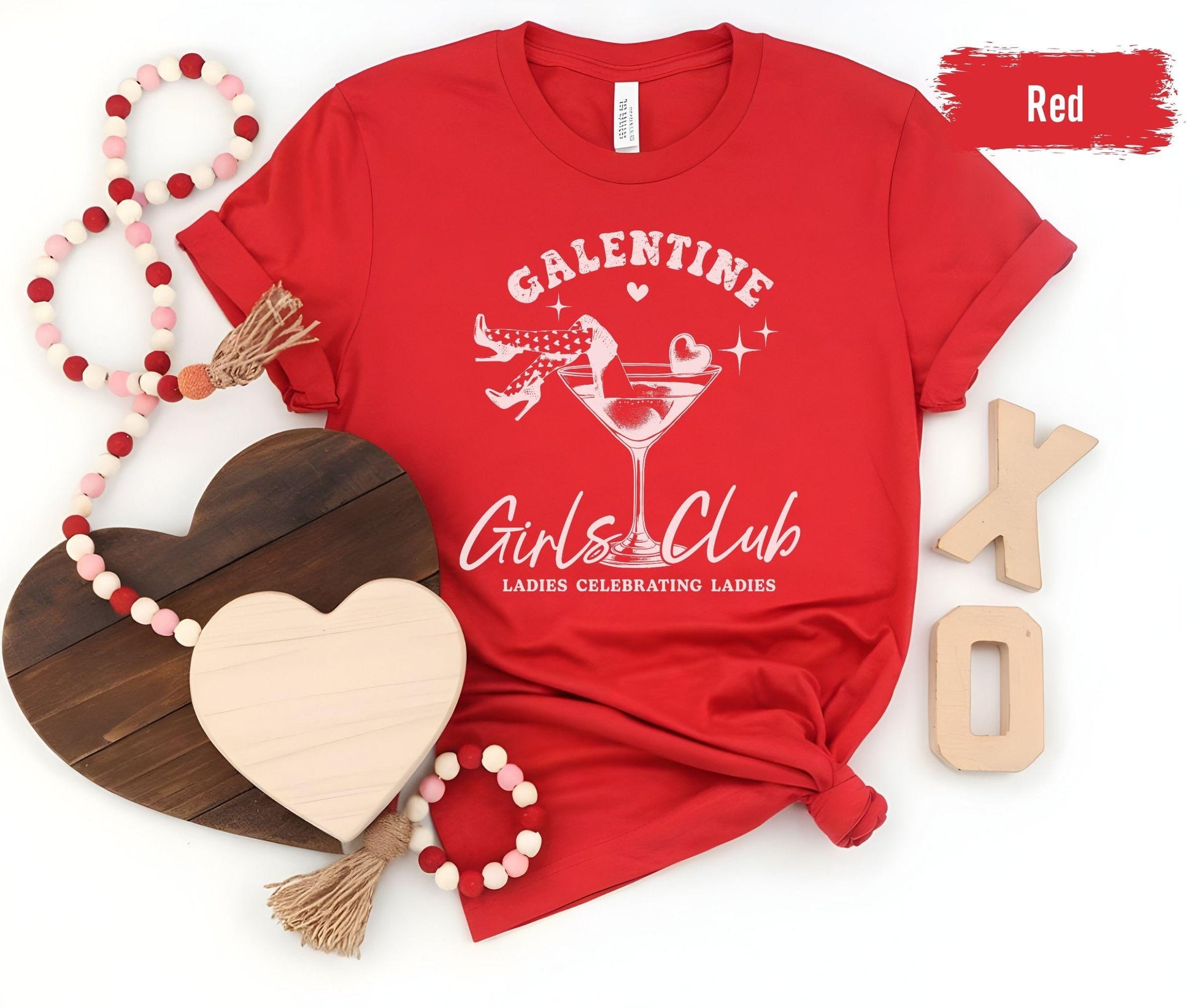 Galentine Girls Club Shirt, Ladies Celebrating Ladies, Galentines Day Gift, Anti Valentines Day Shirt, Valentine Besties, Galentine Day Gift