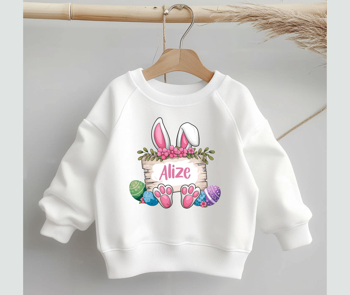 Easter Girls Shirt, Personalized Bunny Girls Shirt, Kids Easter Shirt, Easter Toddler Shirt, Custom Easter Bunny Shirt, Girls Easter Gift