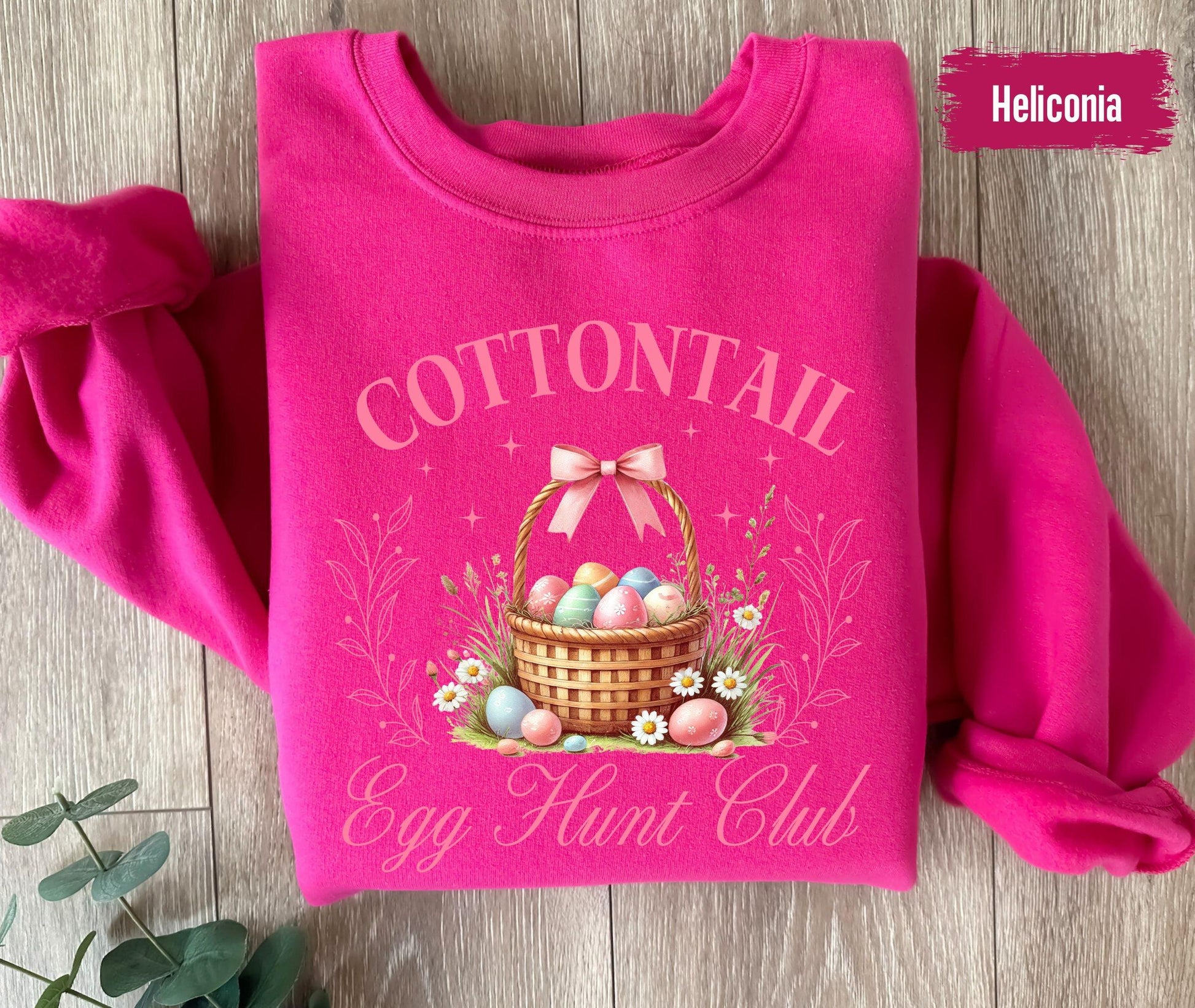 Cottontail Candy Company Retro Easter Sweatshirt Comfort Colors 1566 Preppy Shirt Bunny Easter Egg Hunt Vintage Family Easter Shirt Gift Top