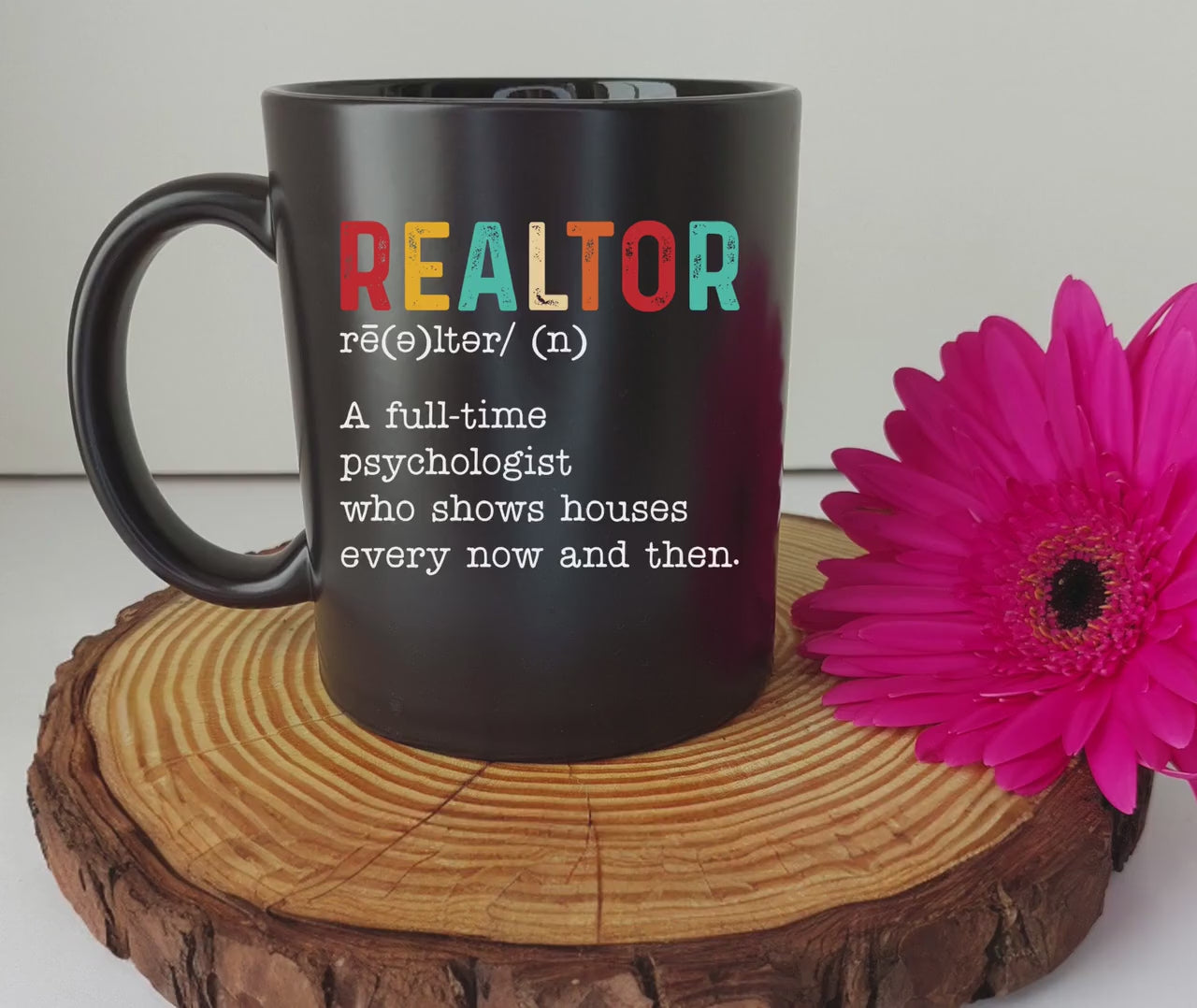 Realtor Definition Mug, Funny Realtor Gifts, Funny Realtor Coffee Mug, Real Estate Agent Coffee Cup, Gift For Realtor, Realtor Gift Ideas