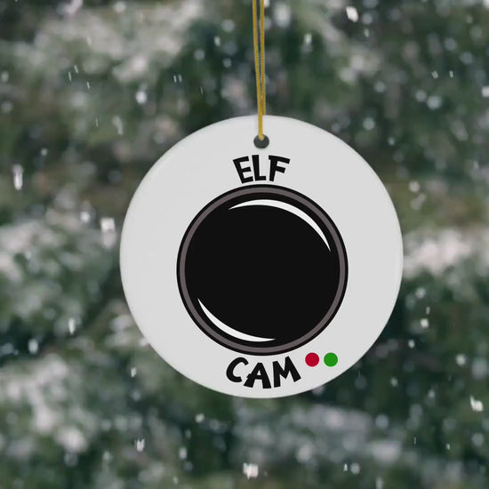 Christmas Cam | Santa Cam | Elf Surveillance | Santa Camera | Christmas Magic | Christmas Metal ornament | Elf Cam | Elf Camera | Elf Watch